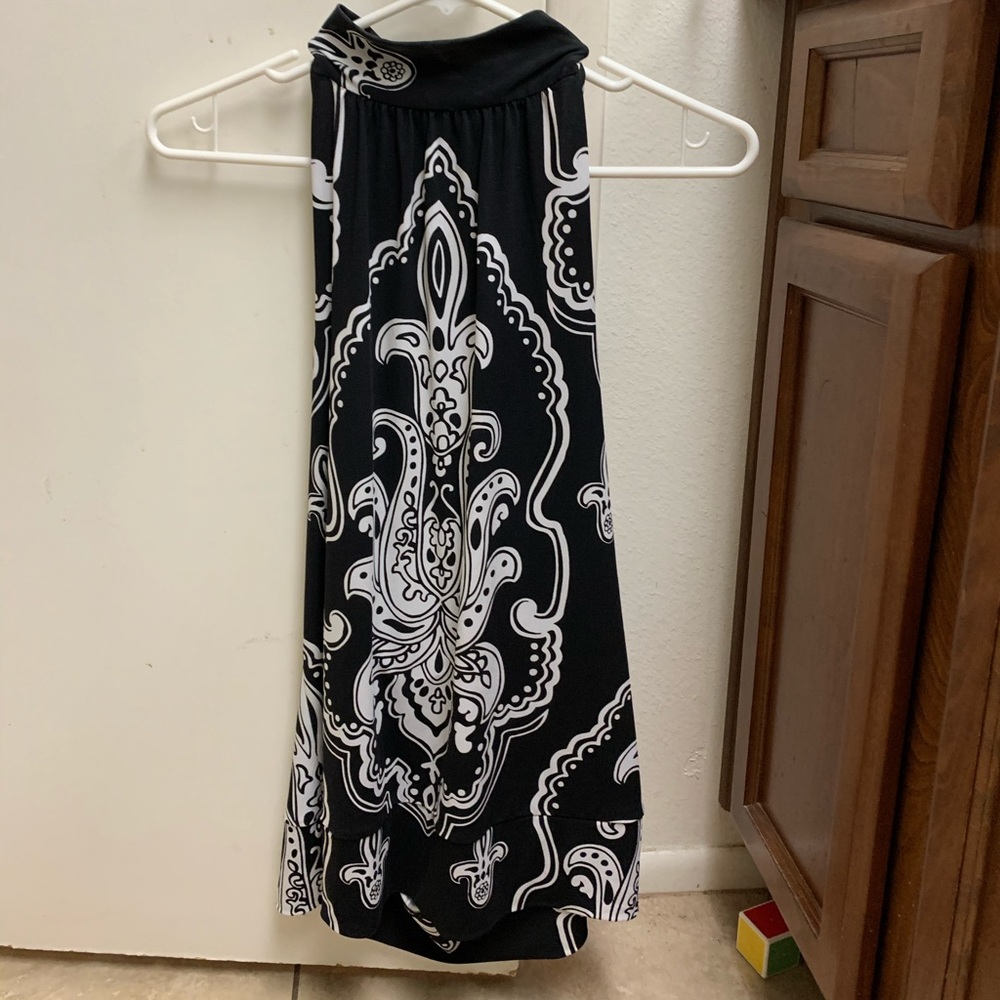 White House Black Market Signature Knits Halter L